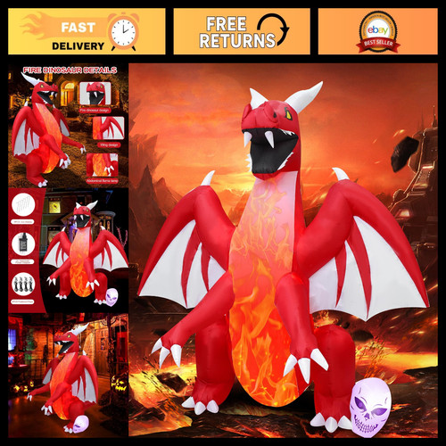 8ft halloween inflatable - halloween,
